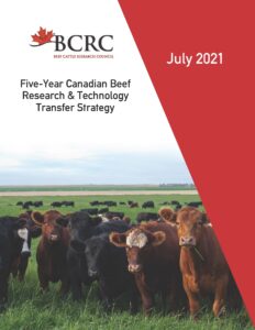 Five-Year Canadian Beef Research and Technology Transfer Strategy July 2010